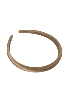 Silk headband Taupe Pico 